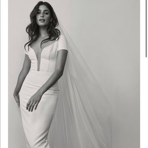 Sarah Seven Blanca Veil (Cathedral length)